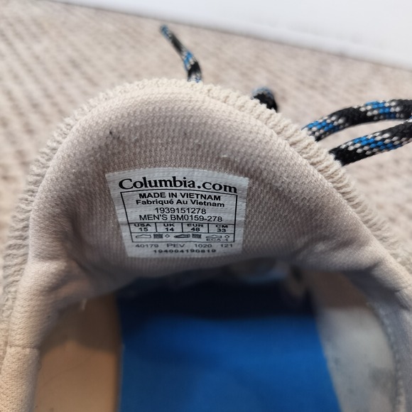 Columbia Vent Aero Sneaker Shoe BM0159-278 Lace Up - Picture 13 of 13